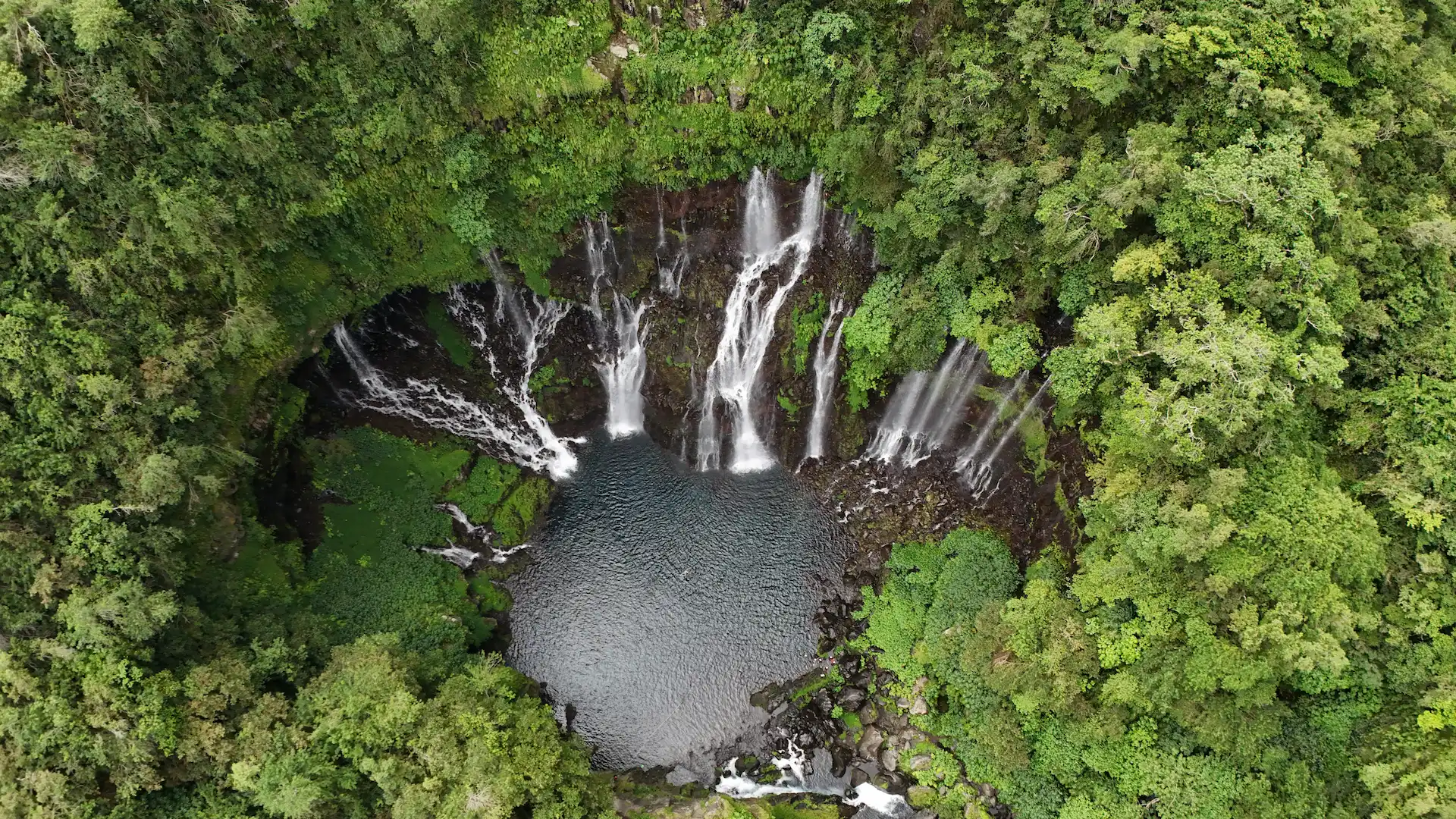 Photo aérienne drone pour présentation de projet